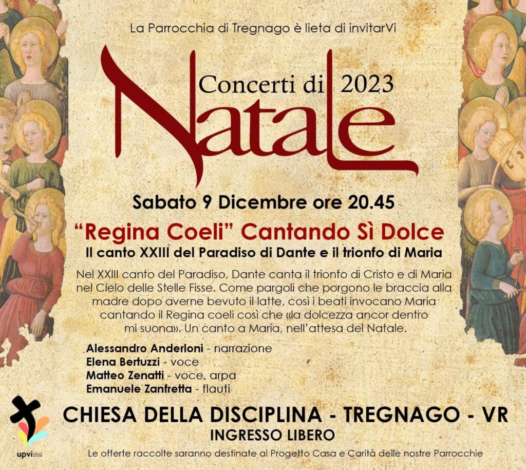 locandina concerto 9 dicembre 2023