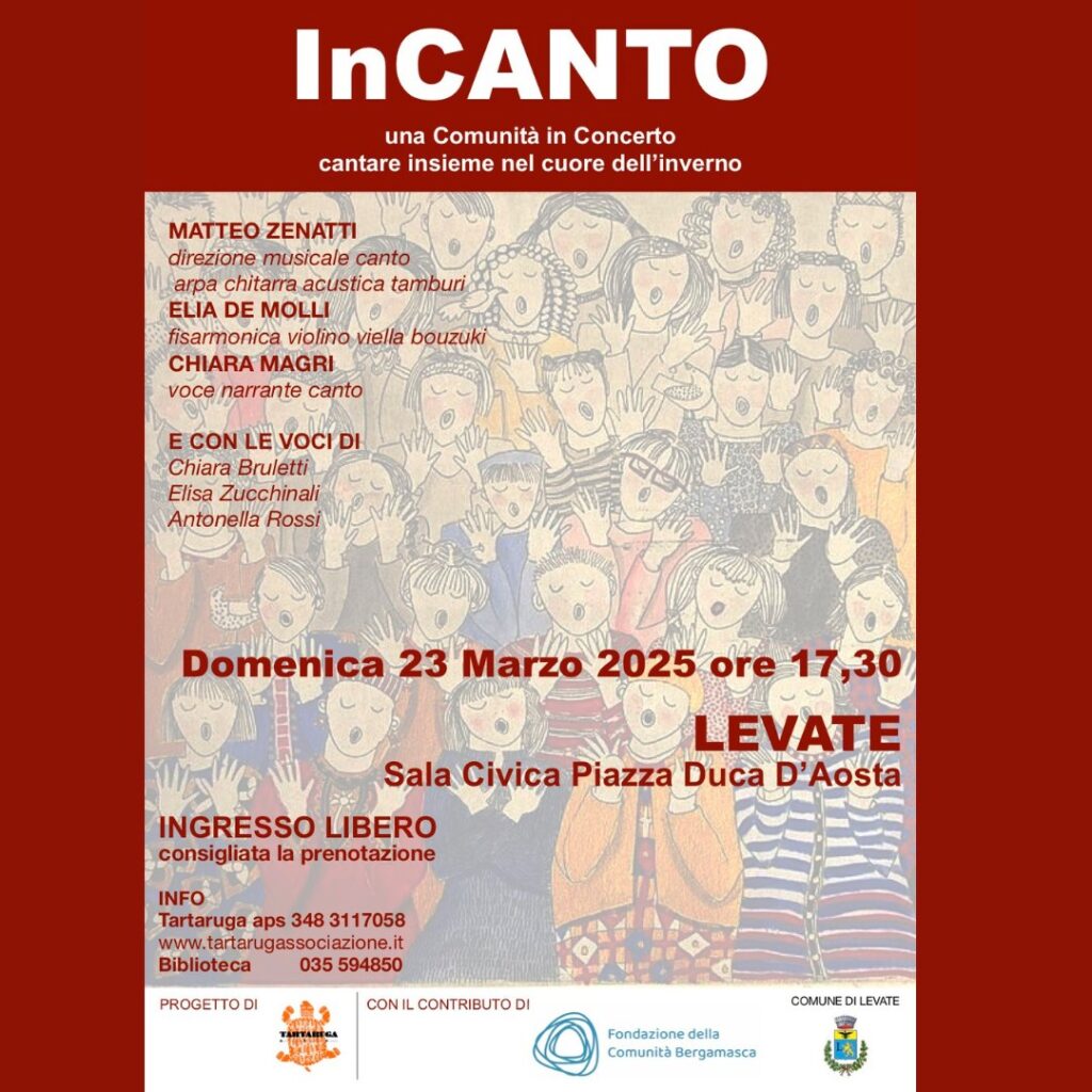 locandina evento Levate 23 marzo 2025
