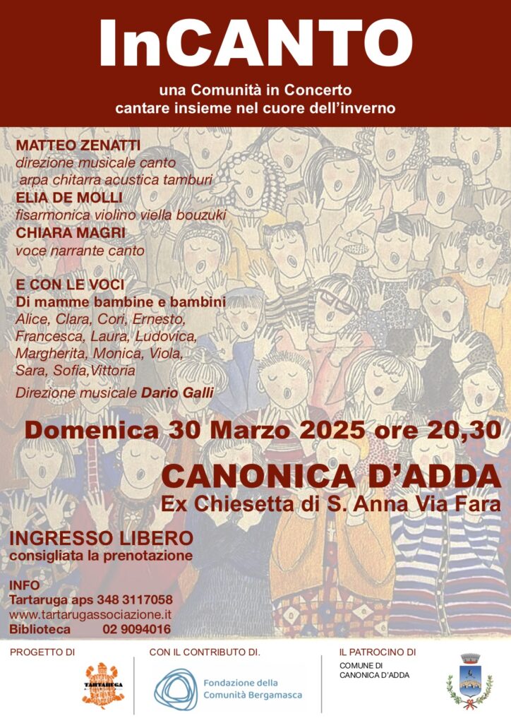 locandina evento InCanto a Canonica d'Adda