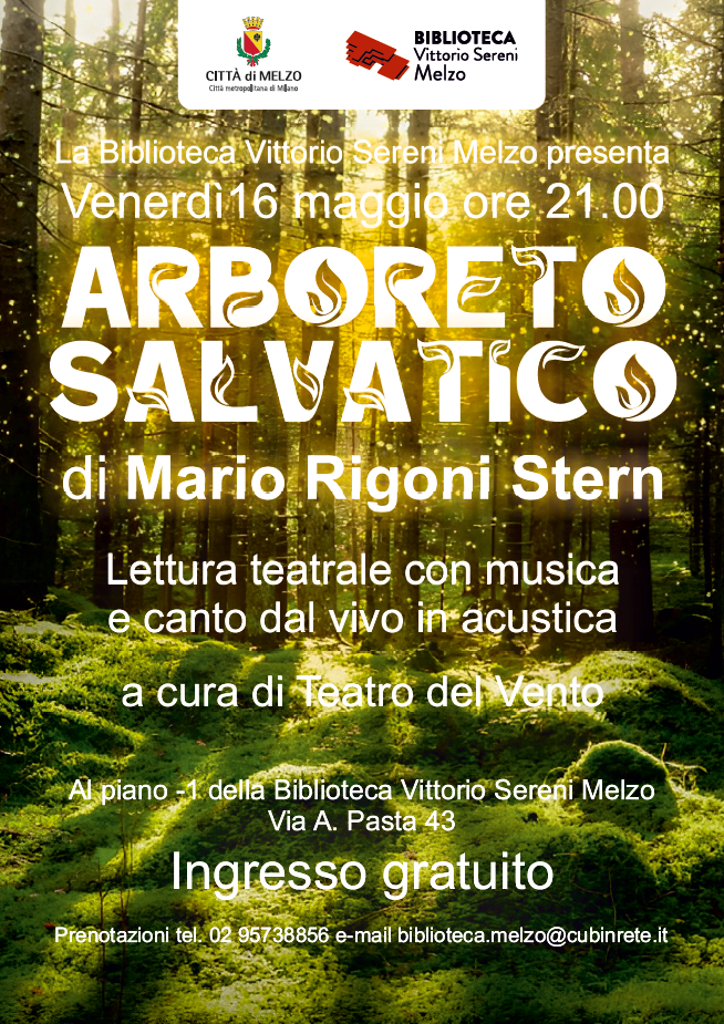 locandina dell'evento Arboreto Salvatico a Melzo